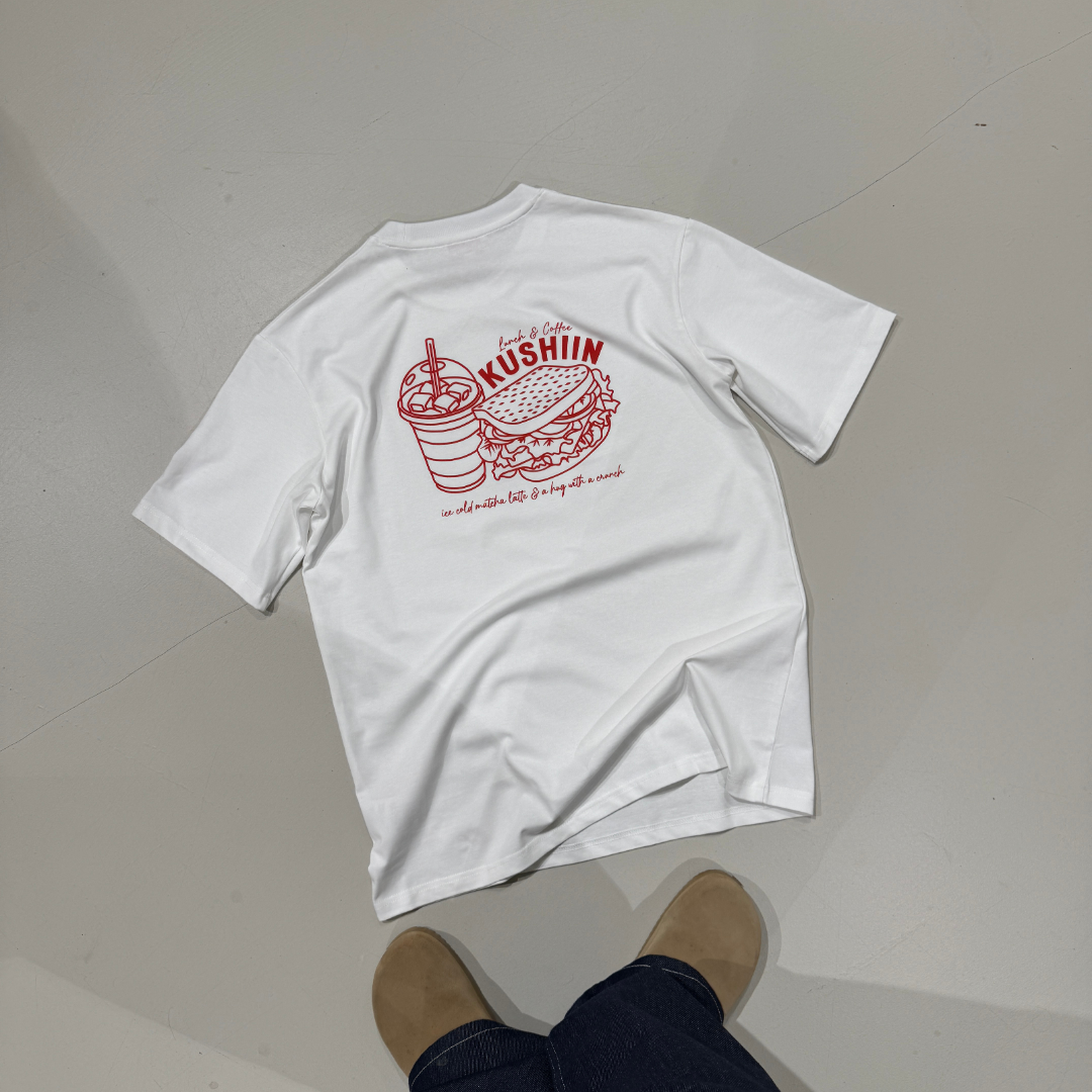 Kushiin Retro Diner Graphic T-Shirt