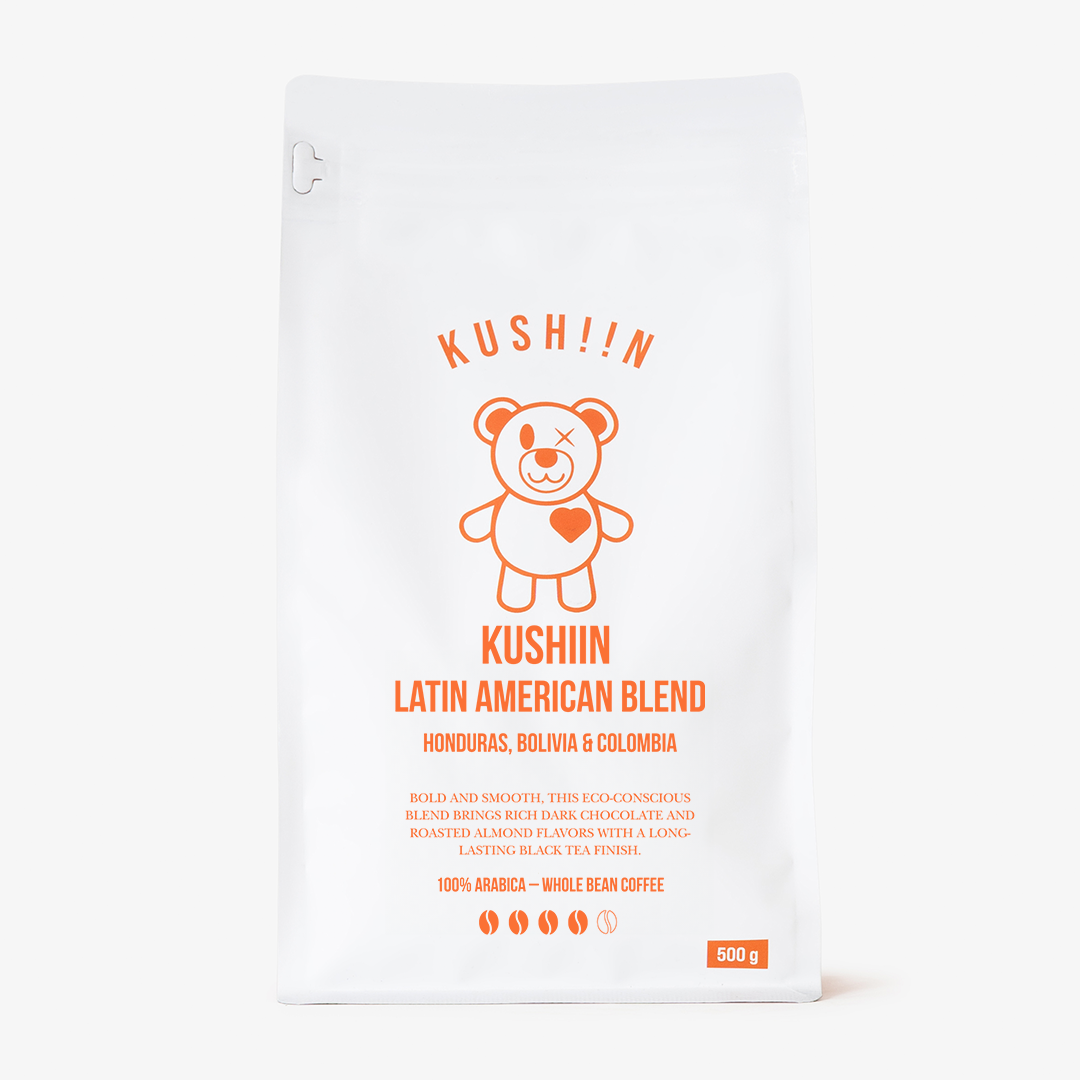 Kushiin® Koffie Espresso Latin American Blend