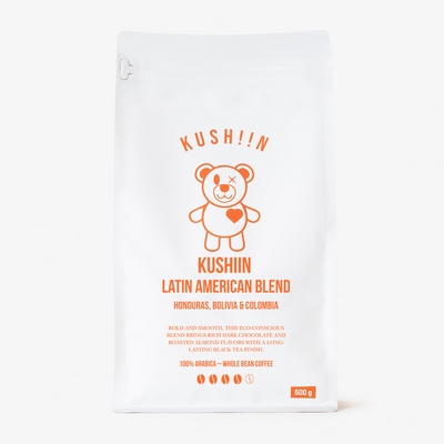 Kushiin® Koffie Espresso Latin American Blend