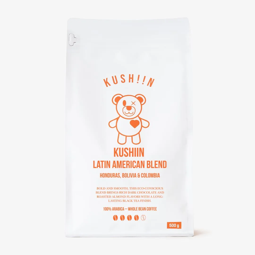Kushiin® Koffie Espresso Latin American Blend
