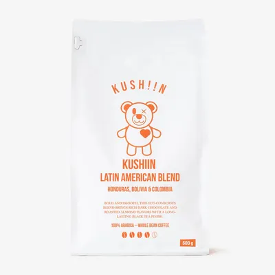 Kushiin® Koffie Espresso Latin American Blend