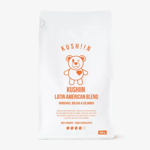 Kushiin® Koffie Espresso Latin American Blend